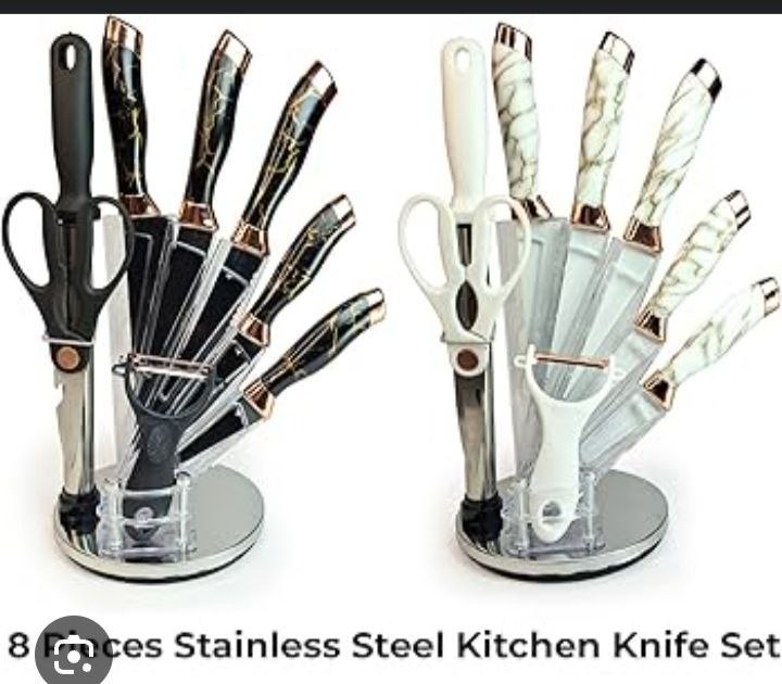 9PIECES SET OF KNIVES WITH STAND