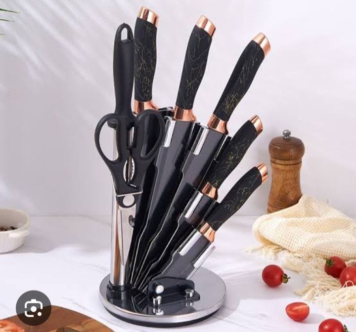 9PIECES SET OF KNIVES WITH STAND