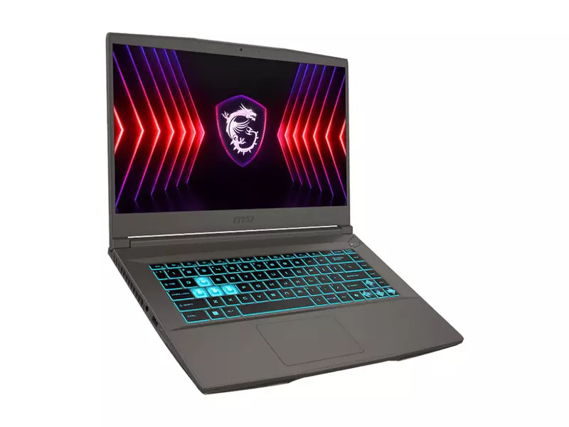 (3463) MSI THIN 15.6 INCH 144HZ GAMING LAPTOP INTEL CORE I5-13420H NVIDIA GEFORCE RTX 3050 16GB DDR4 512GB SSD GRAY (2024)