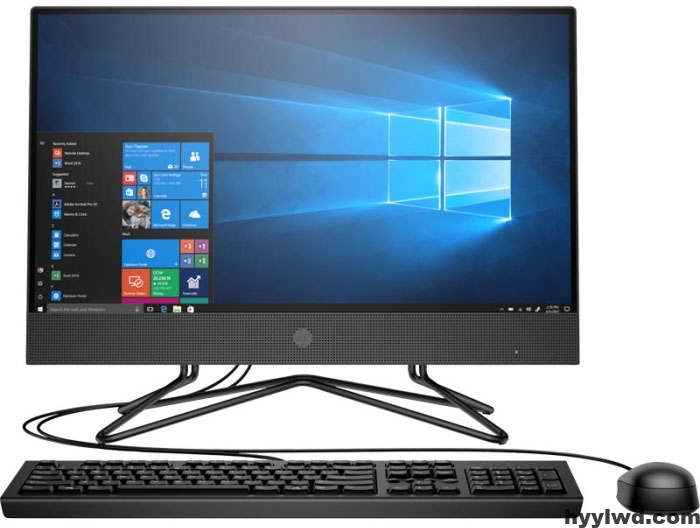 HP 200 G4 All in One Non-Touch Iron Gray, Intel Core i5-10210U