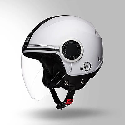 STUDDS URBAN WHITE WITH BLACK STRIP C/V (L)