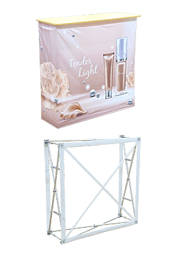 Fabric Pop Up Counter Top