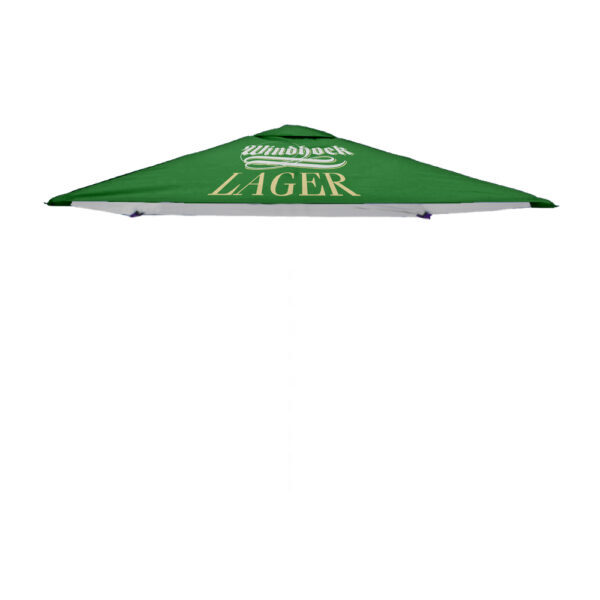 Umbrella 2m x 2m, Dye Sub, Square 4-Panel, Skin