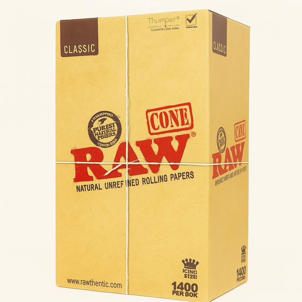 Conos de Papel Classic RAW King Size 1400 Conos de Papel Classic RAW King Size 1400