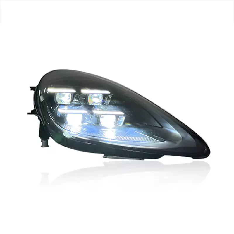 Matrix Style LED Headlights for Porsche Cayenne 9Y0 (2019–2023 Base Headlights)