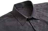 Camisa Louis Vuitton Monograma Tonos Oscuros de Lujo