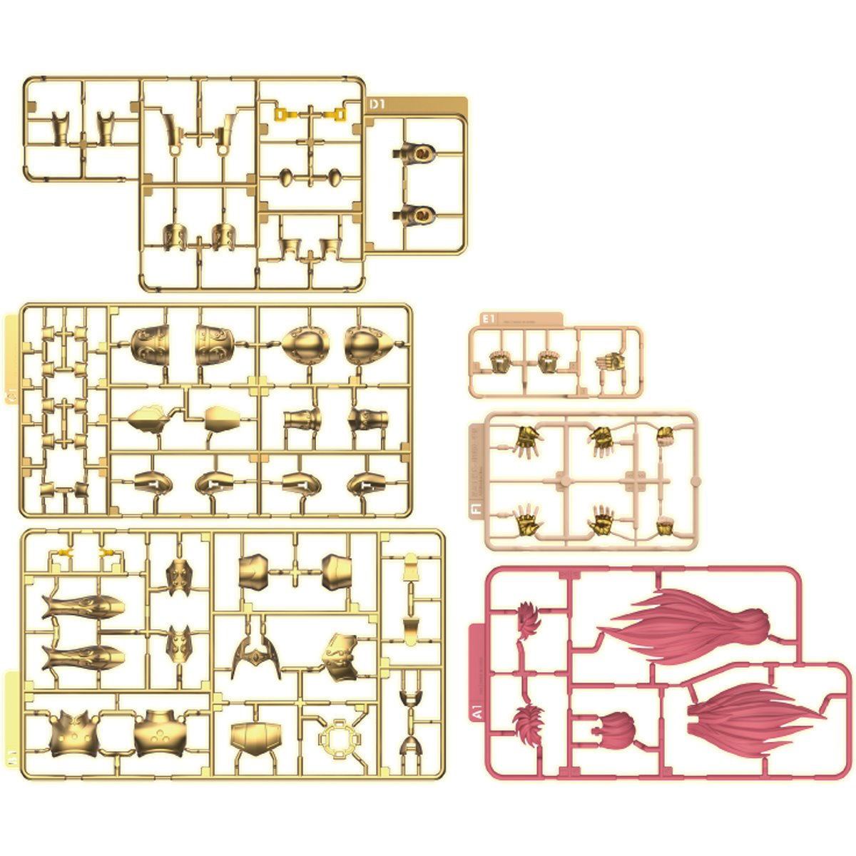 Aquarius Camus Saint Seiya Model Kit
