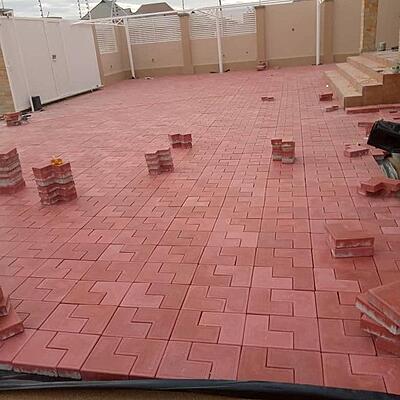 VShape paving blocks