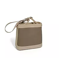 COWHIDE CROSSBODY  BUCKET BAG