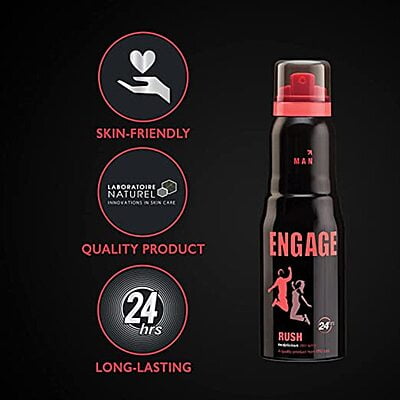 Engage Rush Deodorant For Men 150ml | InnerMan