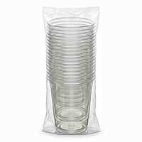 9oz Clear Cups HYP PET 92mm 20/50