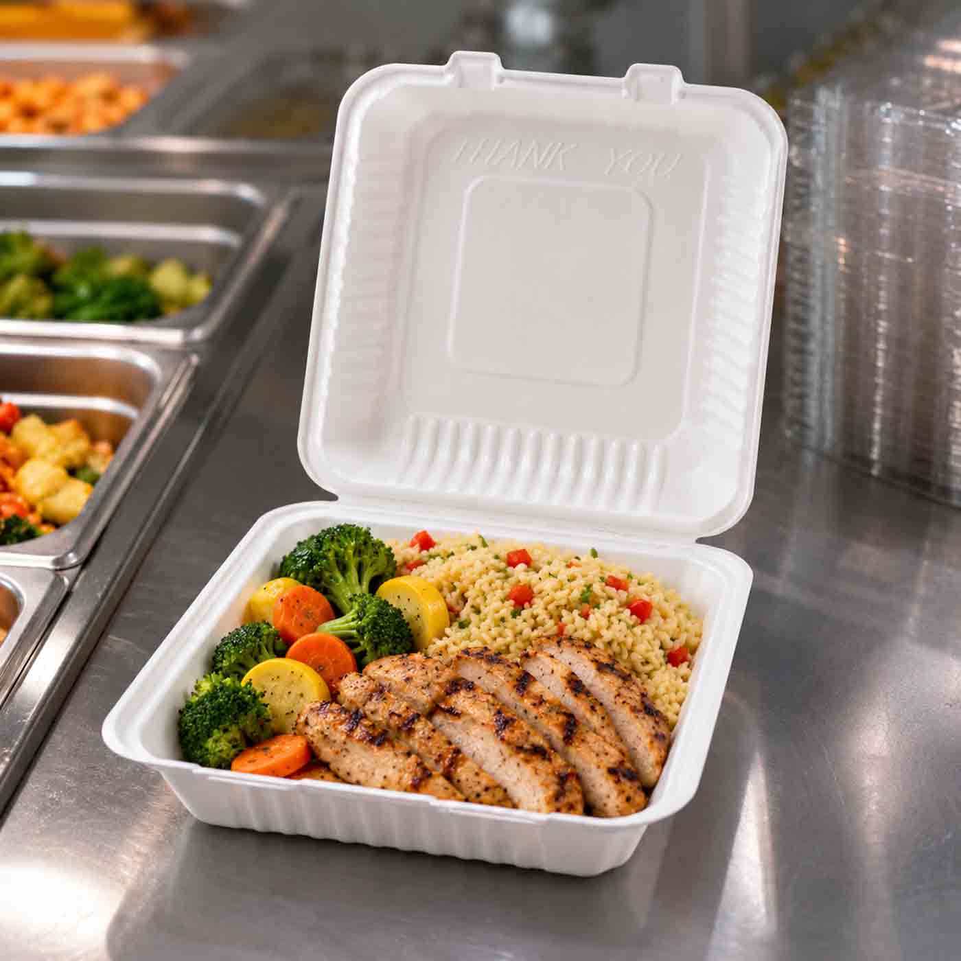 9x9 Eco Friendly Tray N.C VB 4/50