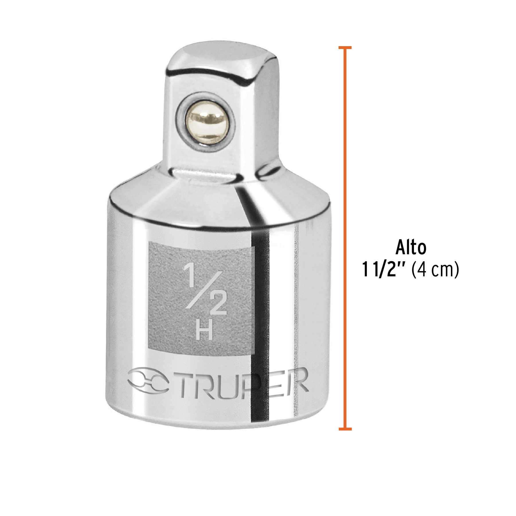 Adaptador para matraca de cuadro 1/2' a cuadro 3/8' - A-5254 / 13422