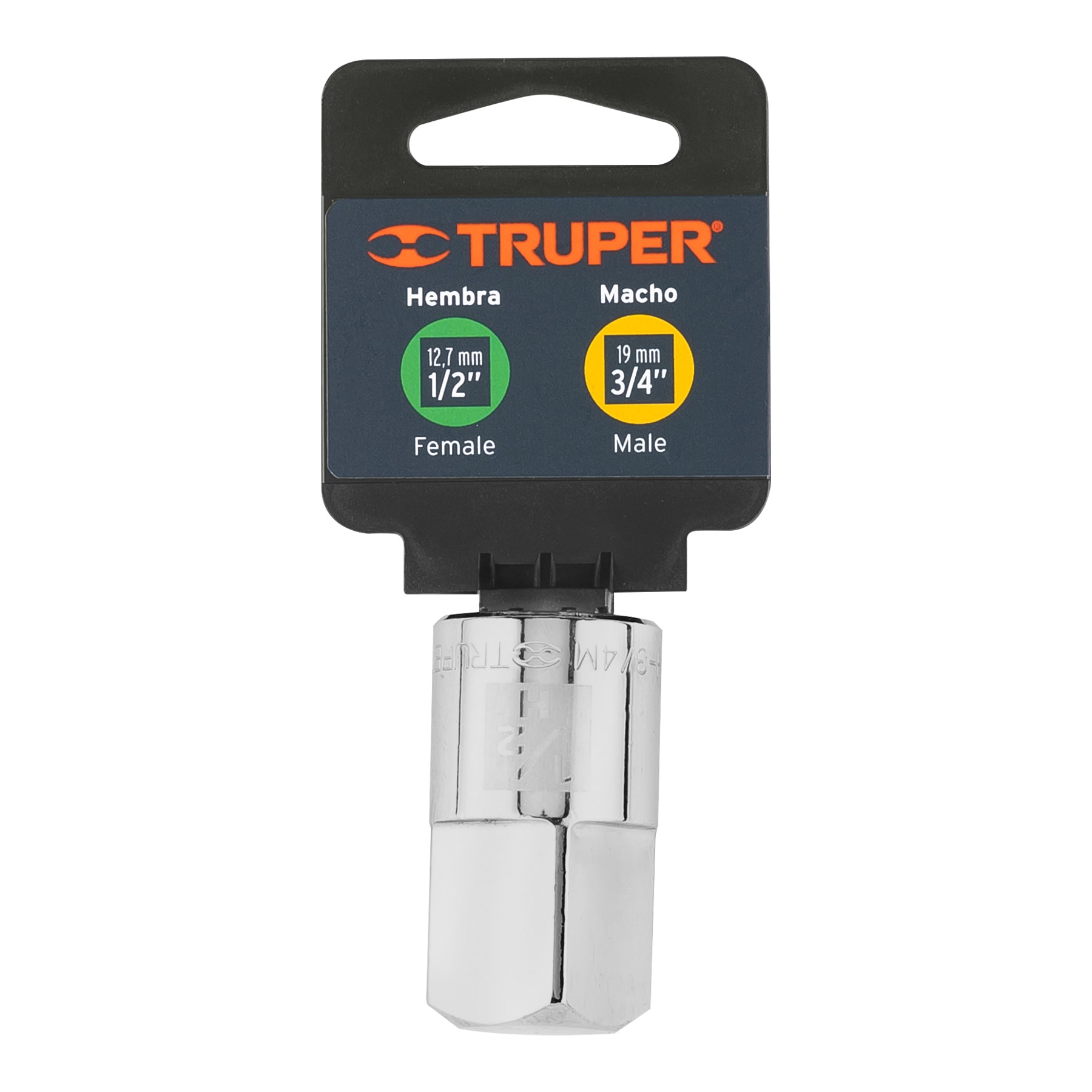 Adaptador para matraca de cuadro 1/2' a cuadro 3/4' - A-5653 / 13426