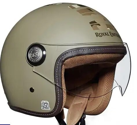 ROYAL ENFIELD HEAW20007 CHOPPER HELMET DESERT STORM XL