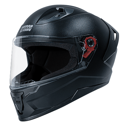 STUDDS RAIDER WITH SPOLIER BLACK C/V (XL)