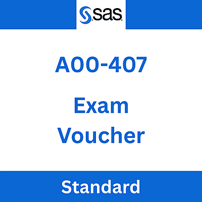 SAS Viya Forecasting and Optimization A00-407 Exam Voucher