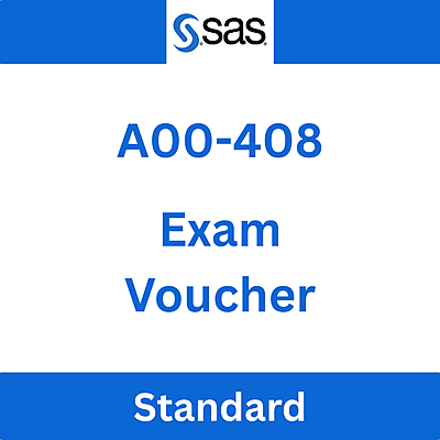 SAS Viya Natural Language Processing and Computer Vision A00-408 Exam Voucher