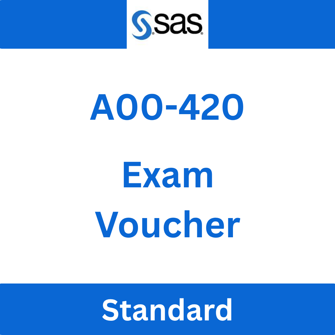 SAS Viya Intermediate Programming A00-420 Exam Voucher