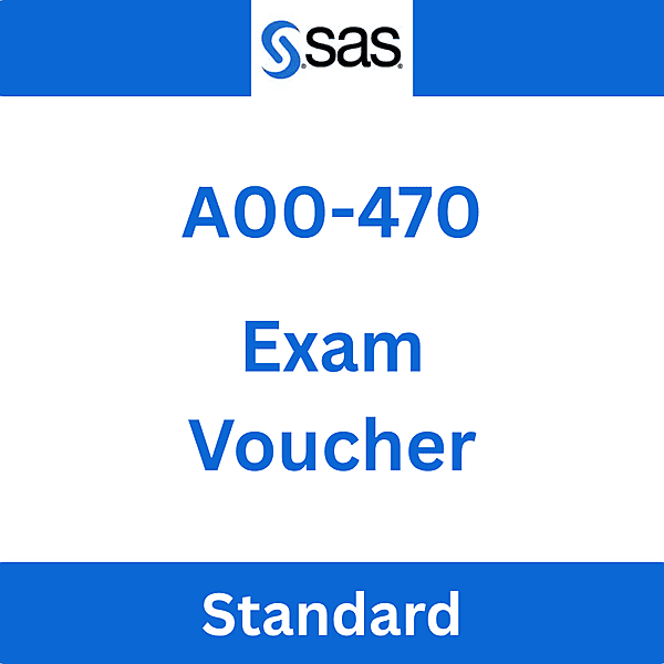 SAS Visual Analytics Using SAS Viya A00-470 Exam Voucher