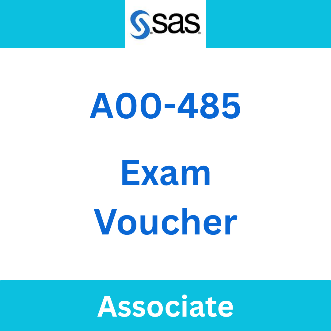 Modeling Using SAS Visual Statistics A00-485 Exam Voucher