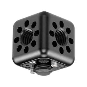 Wooden Camera Accessory Cube (3/8"-16) - 3/8"-16 Holes, 3/8"-16 Screw