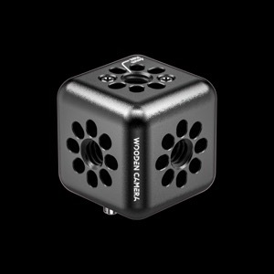 Wooden Camera ¼"-20 Accessory Cube - ¼"-20 Holes ⅜”-16 Screws