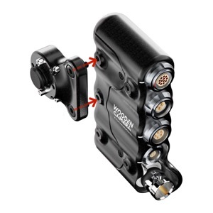 Wooden Camera Bolt-On Accessory Plate Adapter - RA 1/4"-20