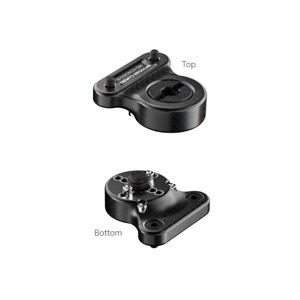 Wooden Camera Bolt-On Accessory Plate Adapter - Flat 1/4"-20