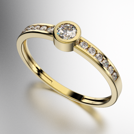 ANILLO BRILLANTE CENTRAL REDONDA ENGARCE VIROLA (2.75MM) COSTADOS MEDIO SIN FIN CON PIEDRAS REDONDAS (1.25MM) (MOD. A007) ANILLO BRILLANTE CENTRAL REDONDA ENGARCE VIROLA (2.75MM) COSTADOS MEDIO SIN FIN CON PIEDRAS REDONDAS (1.25MM) (MOD. A007)