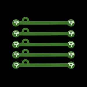 Wooden Camera Cine Mag Ties (Pack of 5) - 105mm / Orange