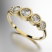 ANILLO CINTILLO ENGARCE VIROLA (MOD. A009) ANILLO CINTILLO ENGARCE VIROLA (MOD. A009)