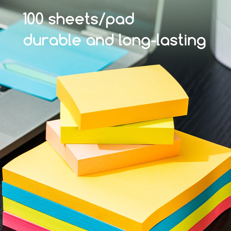 DELI A01103 STICKY 1.5"x2" ASST - PACK OF 3 PADS