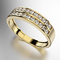 ANILLO MEDIO SIN FIN DOBLE MED. 2