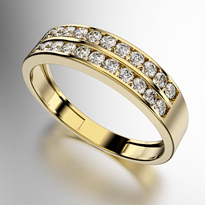 ANILLO MEDIO SIN FIN DOBLE MED. 2