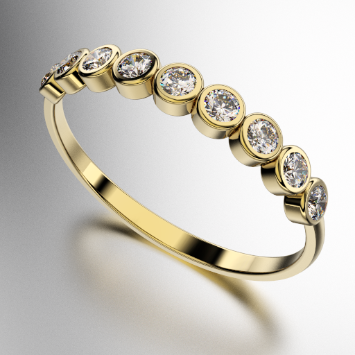 ANILLO MEDIO SIN FIN ENGARCES VIROLA CON BRILLANTES REDONDOS 30 PUNTOS (2MM) (MOD. A015) ANILLO MEDIO SIN FIN ENGARCES VIROLA CON BRILLANTES REDONDOS 30 PUNTOS (2MM) (MOD. A015)