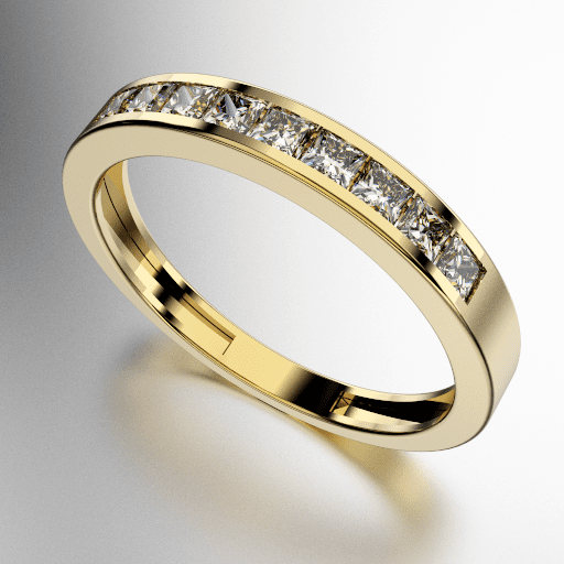 ANILLO MEDIO SIN FIN CARRE (MOD. A034) ANILLO MEDIO SIN FIN CARRE (MOD. A034)