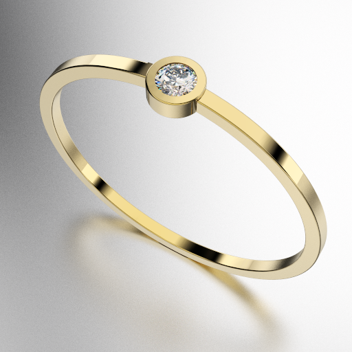 ANILLO SOLITARIO VIROLA CON BRILLANTE REDONDO 5 PUNTOS (2.25MM) (MOD. A084) ANILLO SOLITARIO VIROLA CON BRILLANTE REDONDO 5 PUNTOS (2.25MM) (MOD. A084)