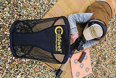 CALDWELL Brass Catcher - Heat-Resistant Mesh, Collapsible & Mountable