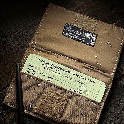 Rite in the Rain All-Weather Combat Card, Tactical Combat Casualty Care Card (TCC / MIST), 6" x 5"