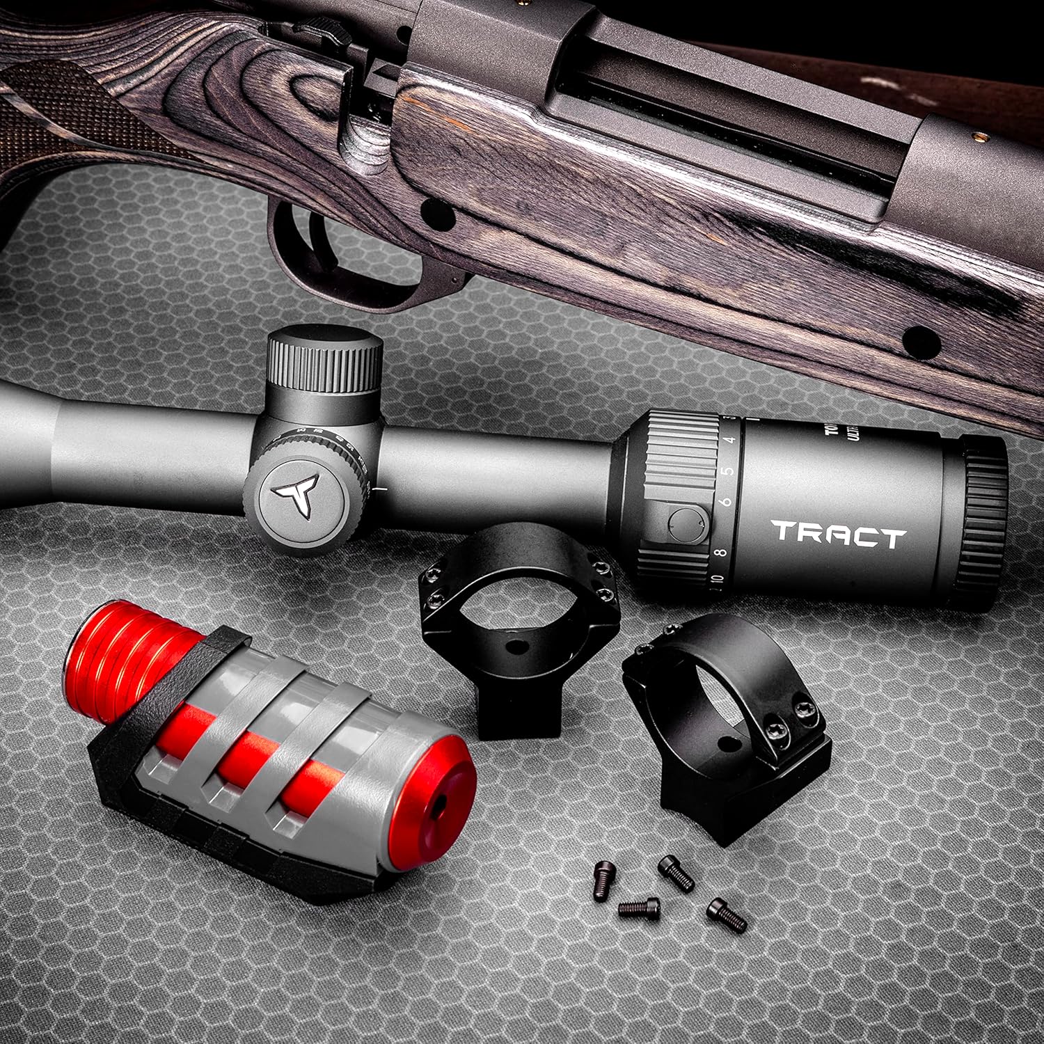 Real Avid Bore Sighting Laser - Green Laser Bore Sighter , Accurate High Visibility Bore Sight Laser