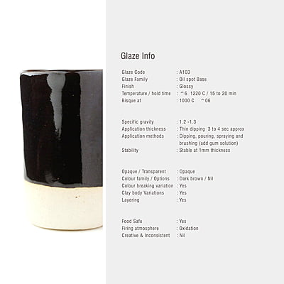 Sara Mid Fire Oil Spot A103/A104 Sara Mid Fire Oil Spot A103/A104