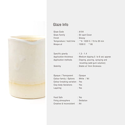 Sara Mid Fire Oil Spot A103/A104 Sara Mid Fire Oil Spot A103/A104