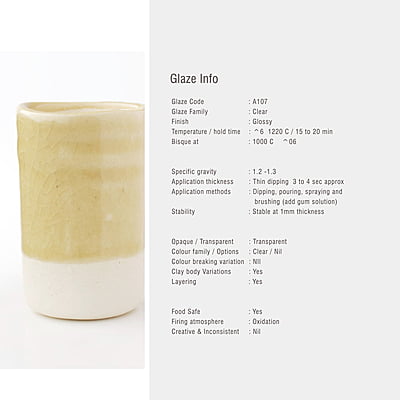 Sara Mid Fire Clear A107 Sara Mid Fire Clear A107