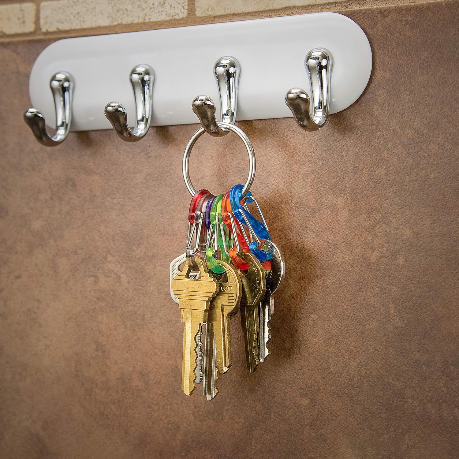 Nite Ize KRG2-11-R3 Ring Key Chain, Stainless .7in x 2.3in x .5"