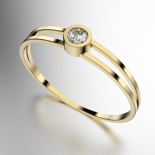 ANILLO SOLITARIO VIROLA CON PIEDRA REDONDA CUERPO CALADO SUPER LIVIANO (MOD. A119) ANILLO SOLITARIO VIROLA CON PIEDRA REDONDA CUERPO CALADO SUPER LIVIANO (MOD. A119)