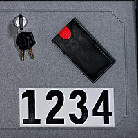 MAIL BOSS Townhouse Wall-Mount Locking Mailbox