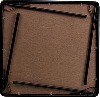 Flash Furniture Madelyn 33.5" Square Folding Multipurpose Card Table with Padded Vinyl Top