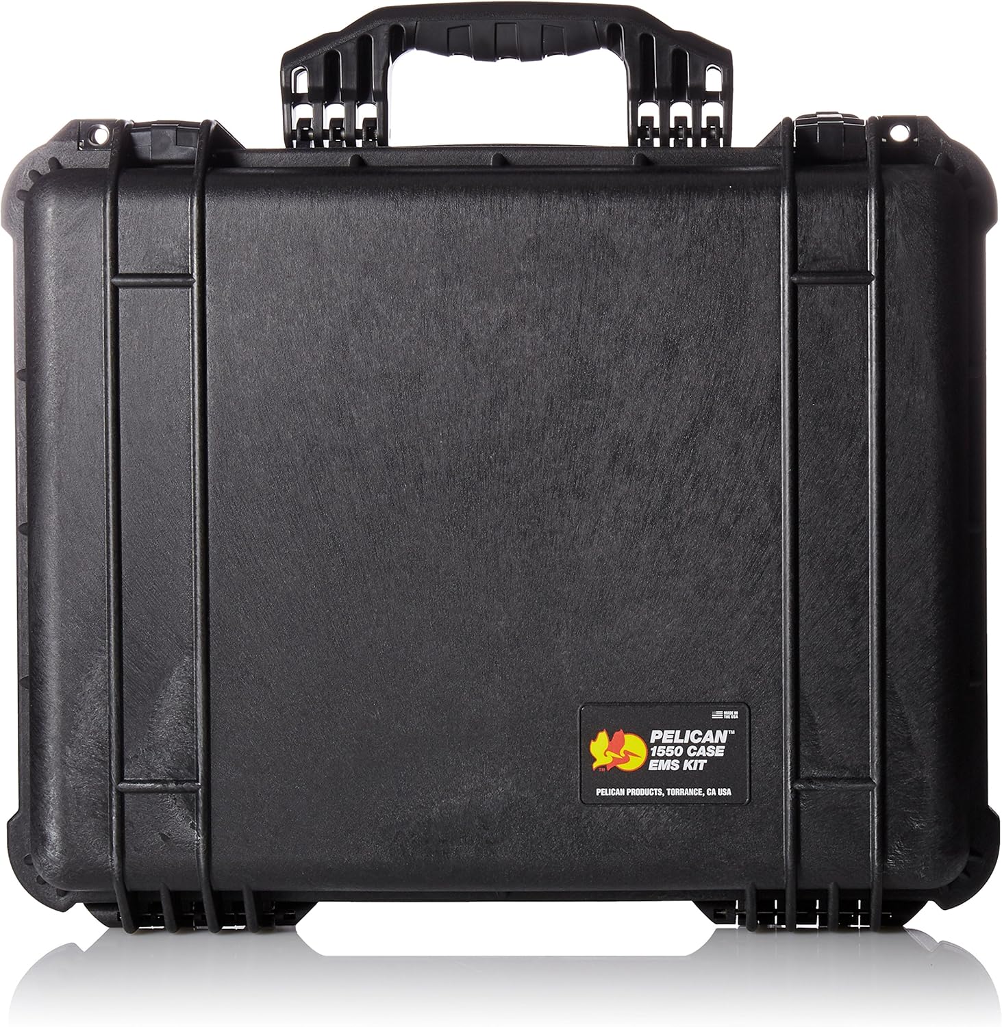 Pelican 1550EMS Case with Lid Organizer and Dividers