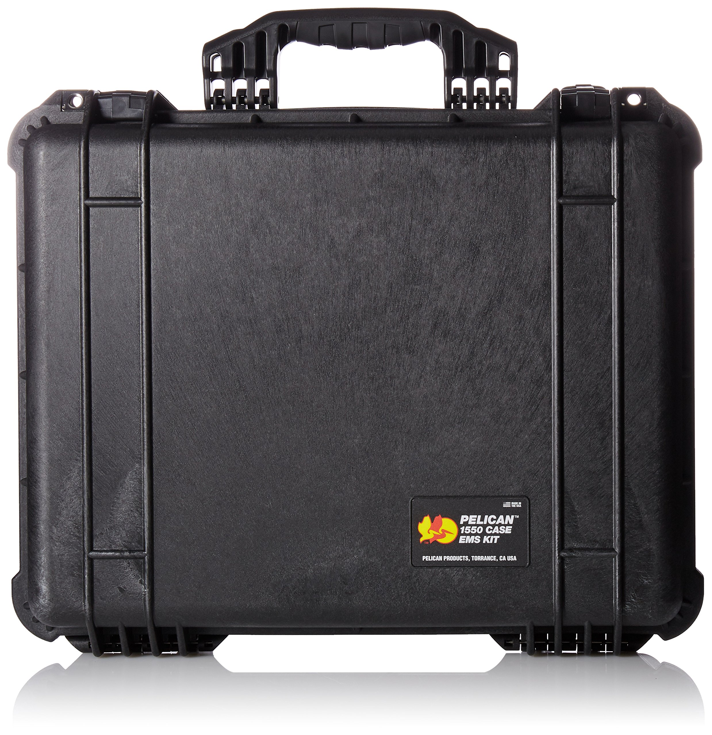 Pelican 1550EMS Case with Lid Organizer and Dividers